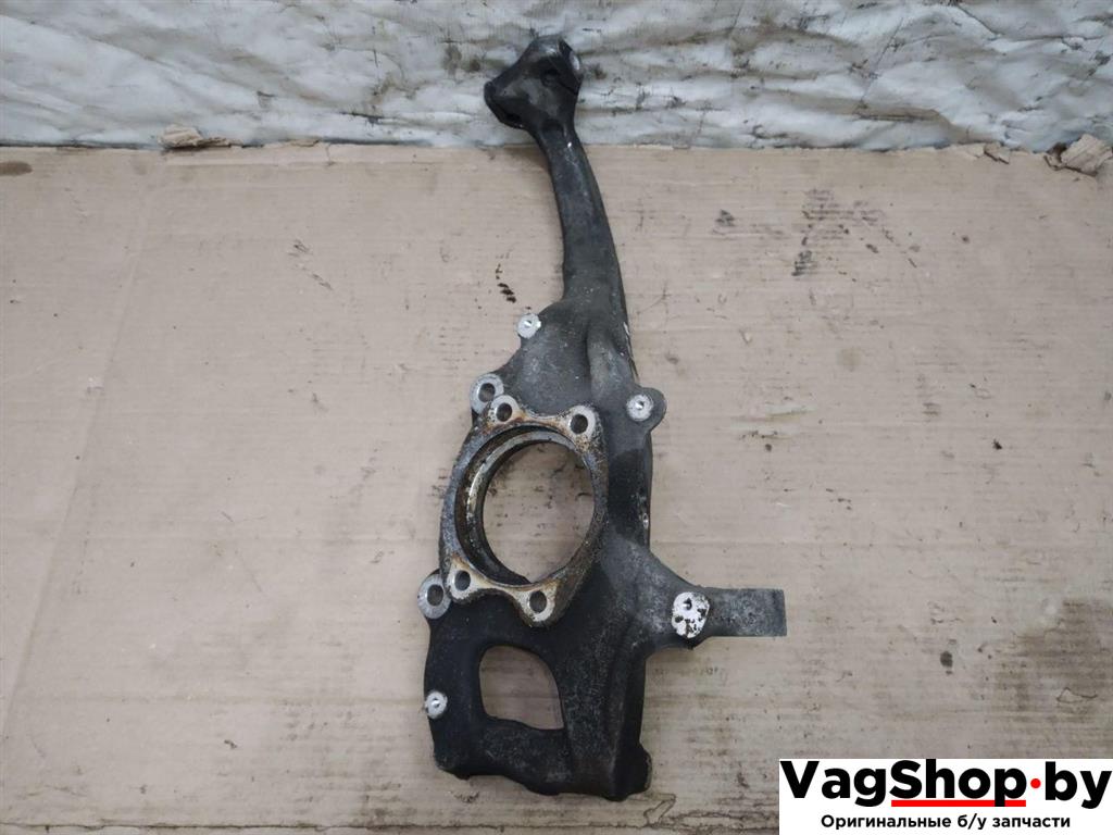 кулак поворотный правый Audi A4 B8/8K 2011, 2.7 л., TDi, CGK, дизель, МКПП, белый, седан, передний привод, R8K0407258ABSJ2FR, 8K0407242AB - фото №1