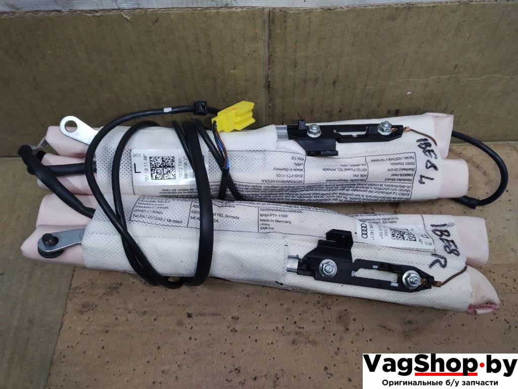 подушка безопасности сиденья Audi A4 B8/8K 2011, 2.7 л., TDi, CGK, дизель, МКПП, белый, седан, передний привод, 8K0880241F, 8K0880242F - фото №1