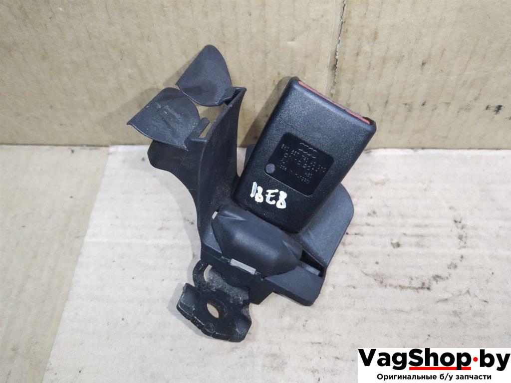 замок ремня безопасности Audi A4 B8/8K 2011, 2.7 л., TDi, CGK, дизель, МКПП, белый, седан, передний привод, 8K0857798, 8K0857740AC01C - фото №1