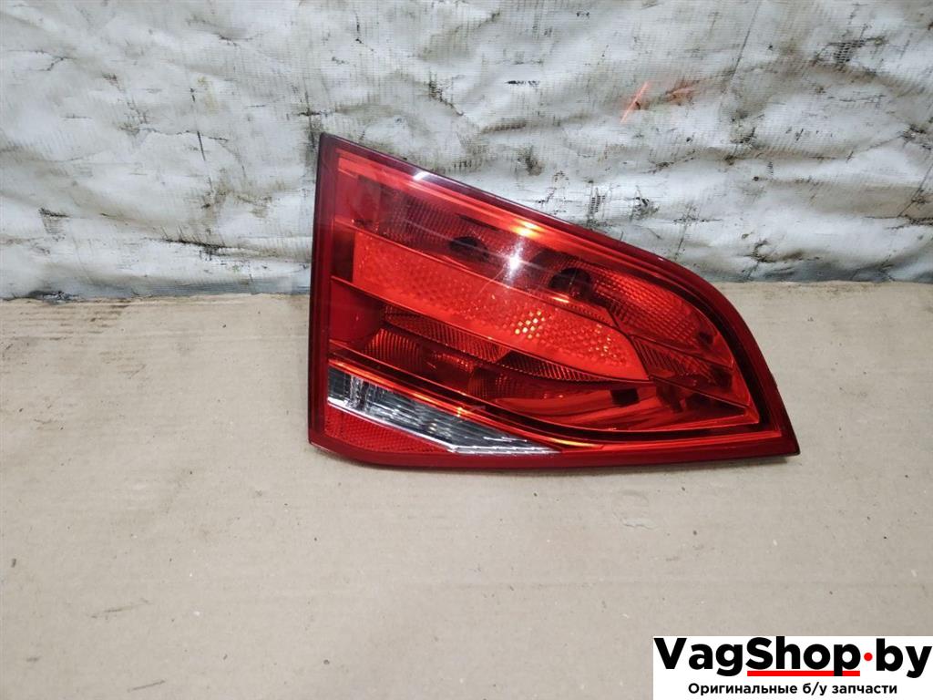фонарь крышки багажника левый Audi A4 B8/8K 2011, 2.7 л., TDi, CGK, дизель, МКПП, белый, седан, передний привод, 8K5945093D - фото №1