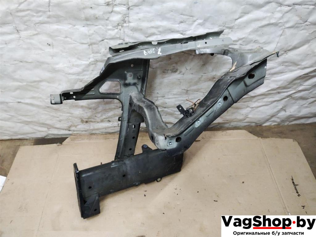 лонжерон левый Porsche Cayenne 958 2012, 3.6 л., FSI, M 55.02, бензин, АКПП, черный, внедорожник 5 дв., полный привод - фото №1