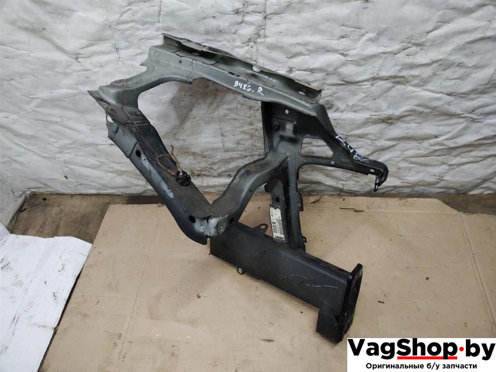 лонжерон правый Porsche Cayenne 958 2012, 3.6 л., FSI, M 55.02, бензин, АКПП, черный, внедорожник 5 дв., полный привод - фото №1