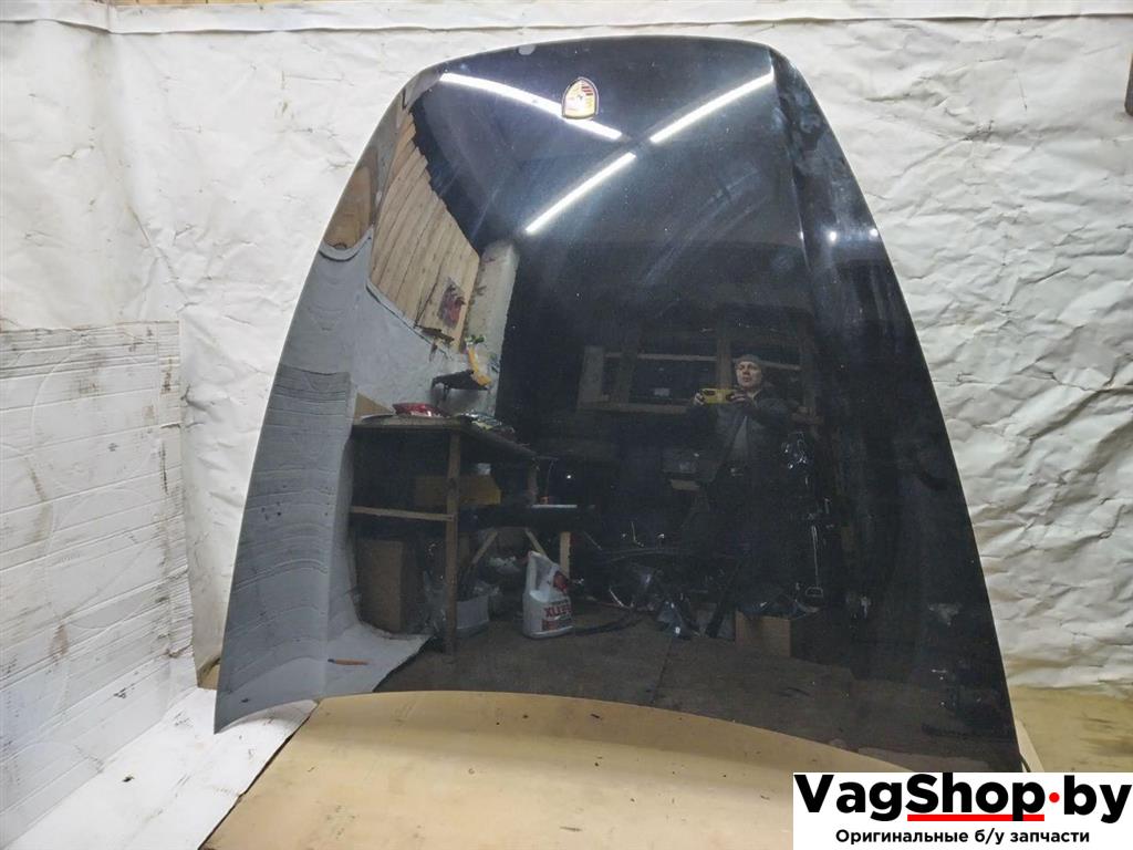 капот Porsche Cayenne 958 2012, 3.6 л., FSI, M 55.02, бензин, АКПП, черный, внедорожник 5 дв., полный привод, 7P5010783H - фото №1