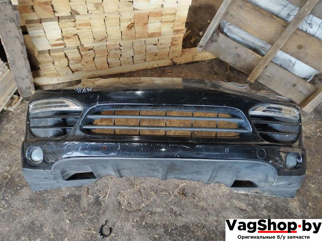 бампер передний Porsche Cayenne 958 2012, 3.6 л., FSI, M 55.02, бензин, АКПП, черный, внедорожник 5 дв., полный привод, 7P5807221 - фото №1