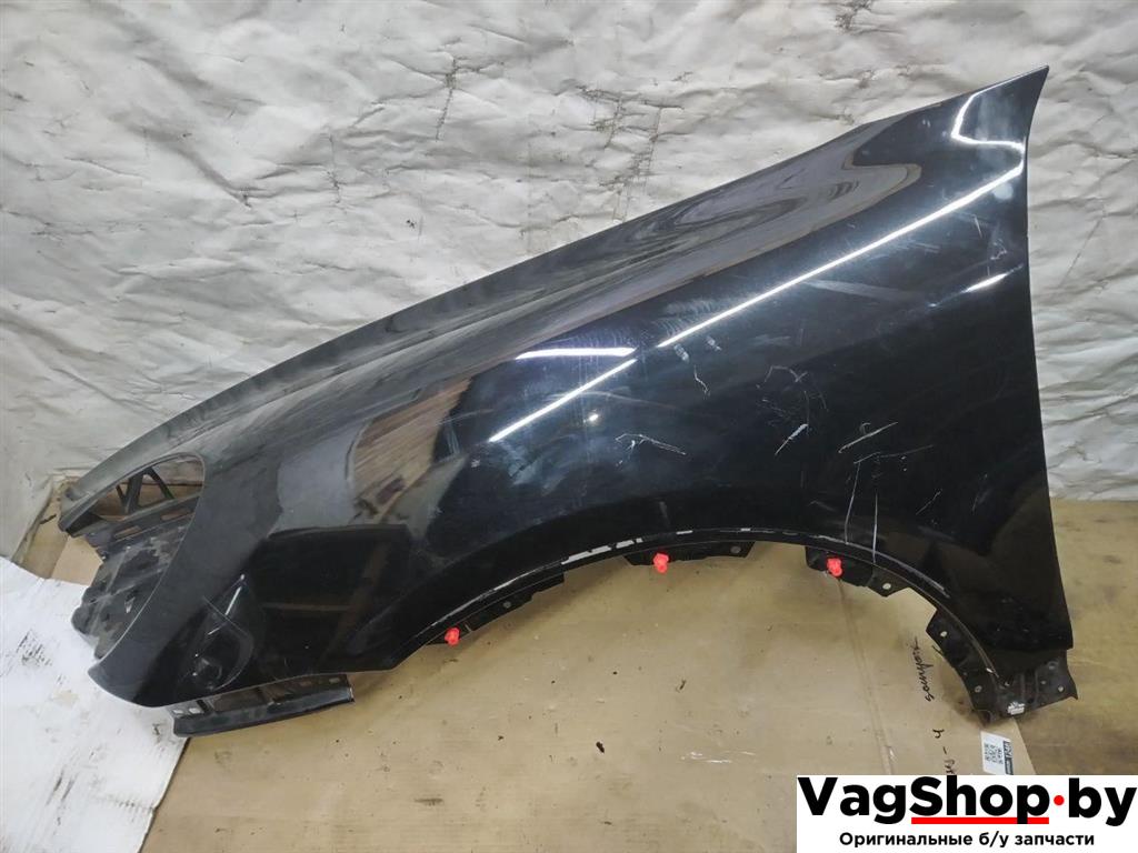крыло переднее левое Porsche Cayenne 958 2012, 3.6 л., FSI, M 55.02, бензин, АКПП, черный, внедорожник 5 дв., полный привод, 7P5821251 - фото №1