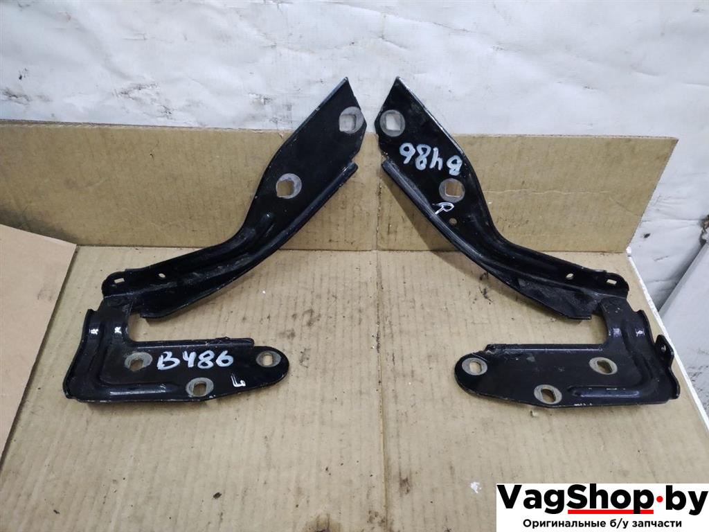 петля капота Porsche Cayenne 958 2012, 3.6 л., FSI, M 55.02, бензин, АКПП, черный, внедорожник 5 дв., полный привод, 7P5823301C, 7P5823302C - фото №1