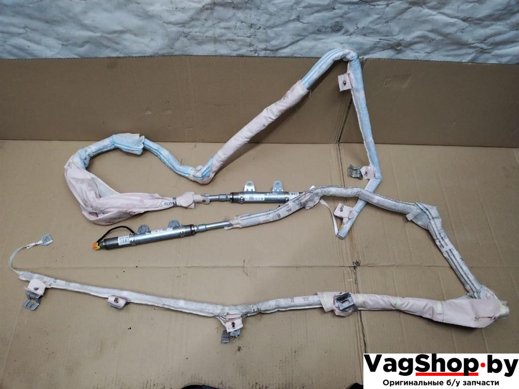 подушка безопасности боковая (шторка) Porsche Cayenne 958 2012, 3.6 л., FSI, M 55.02, бензин, АКПП, черный, внедорожник 5 дв., полный привод, 7P5880741C, 7P5880742C - фото №1