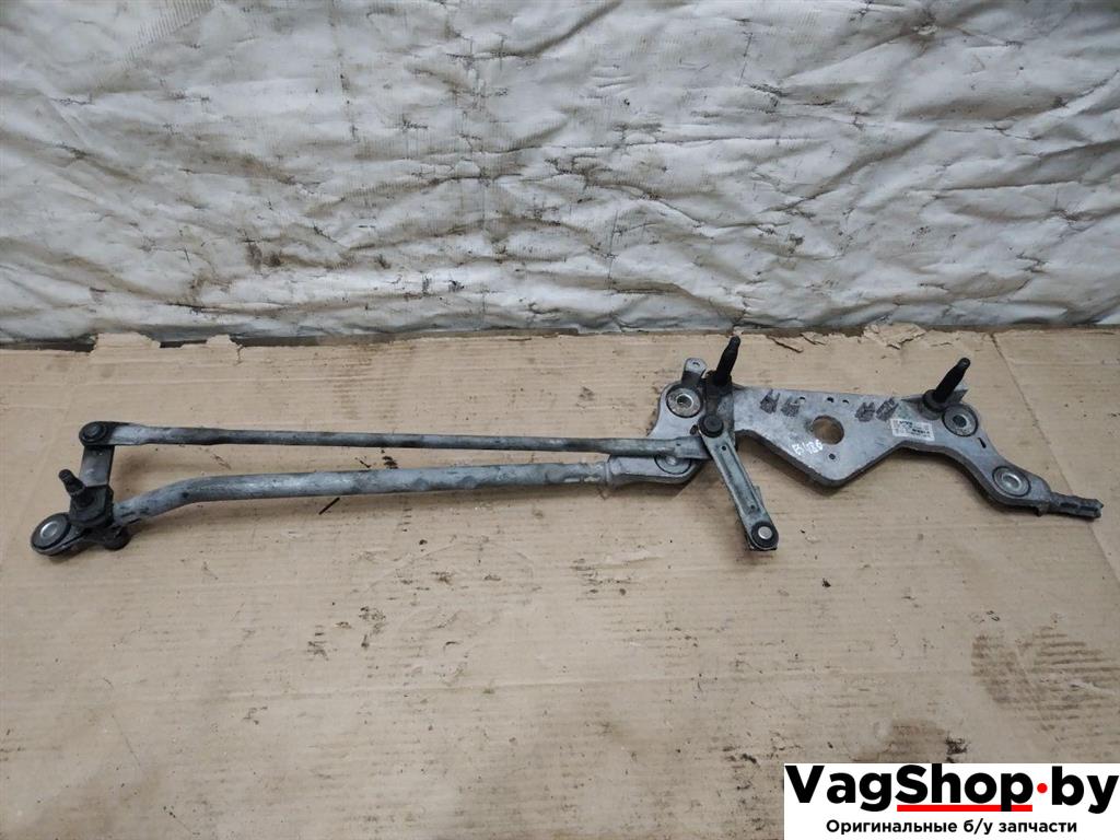 механизм стеклоочистителя (трапеция дворников) Porsche Cayenne 958 2012, 3.6 л., FSI, M 55.02, бензин, АКПП, черный, внедорожник 5 дв., полный привод, 7P0955023 - фото №1