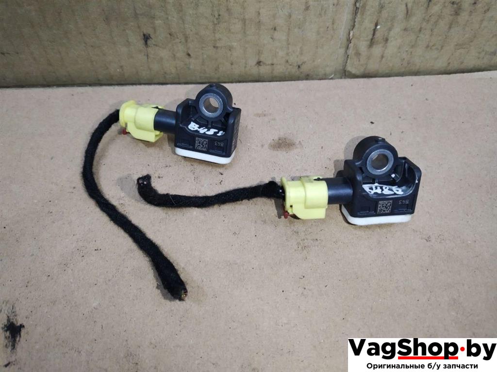 датчик удара Porsche Cayenne 958 2012, 3.6 л., FSI, M 55.02, бензин, АКПП, черный, внедорожник 5 дв., полный привод, 2H0959351 - фото №1