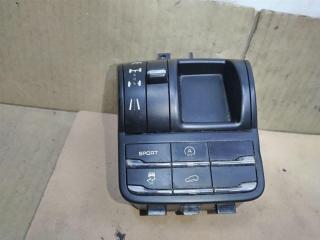 кнопка переключения режимов подвески Porsche Cayenne 958 2012, 3.6 л., FSI, M 55.02, бензин, АКПП, черный, внедорожник 5 дв., полный привод, 7P5927521R, 7P5927127