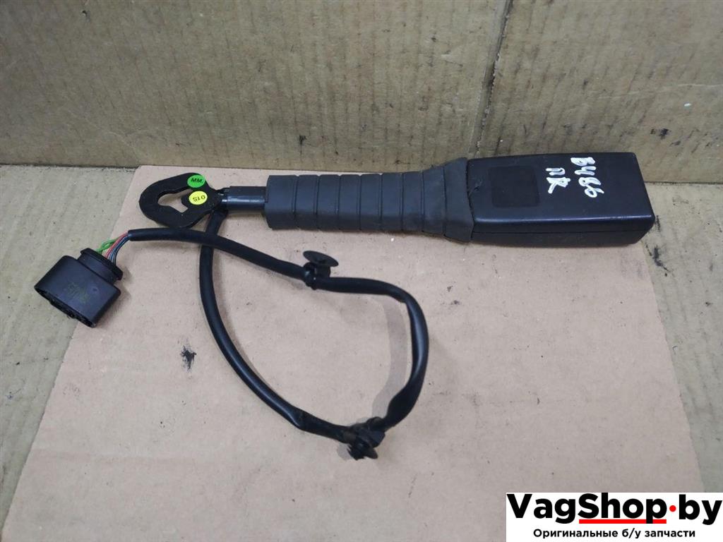 замок ремня безопасности Porsche Cayenne 958 2012, 3.6 л., FSI, M 55.02, бензин, АКПП, черный, внедорожник 5 дв., полный привод, 7P0857756EYLZ - фото №1