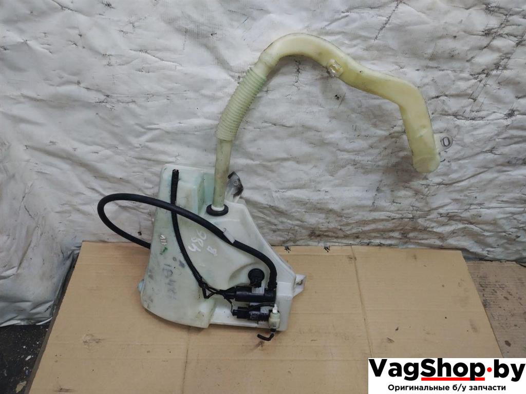 бачок омывателя Porsche Cayenne 958 2012, 3.6 л., FSI, M 55.02, бензин, АКПП, черный, внедорожник 5 дв., полный привод, 1K6955651, 3B7955681, 7P0955453 - фото №1