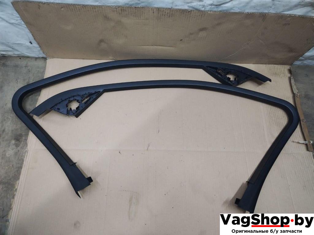 молдинг двери передней правой Audi A4 B8/8K 2011, 2.7 л., TDi, CGK, дизель, МКПП, белый, седан, передний привод, 8K0867610 - фото №1