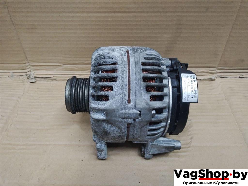 генератор Audi A4 B8/8K 2011, 2.7 л., TDi, CGK, дизель, МКПП, белый, седан, передний привод, 059903016EX - фото №1