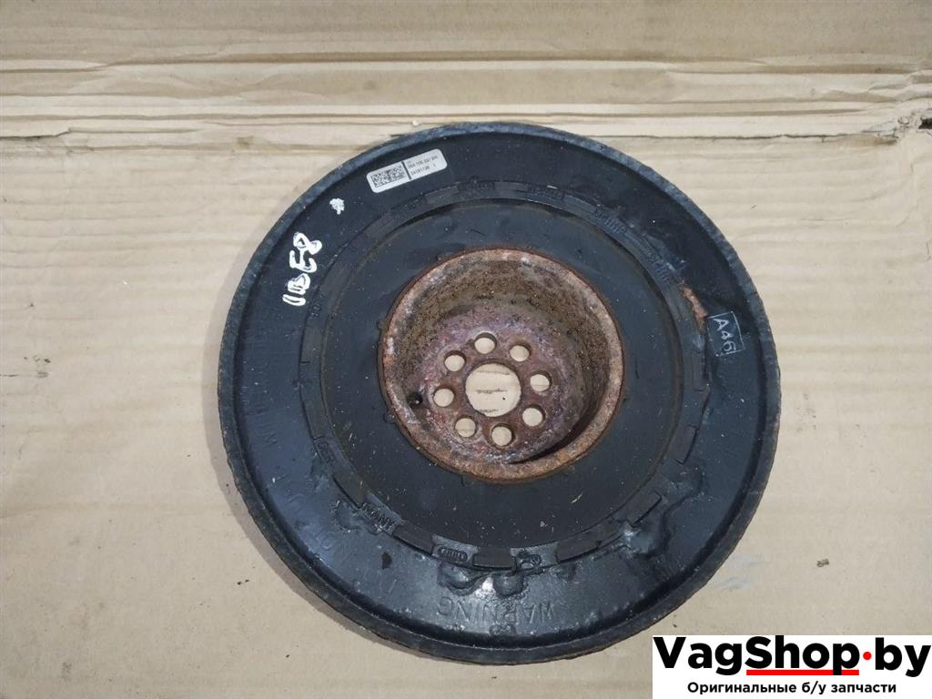 шкив коленвала Audi A4 B8/8K 2011, 2.7 л., TDi, CGK, дизель, МКПП, белый, седан, передний привод, 059105251BN - фото №1