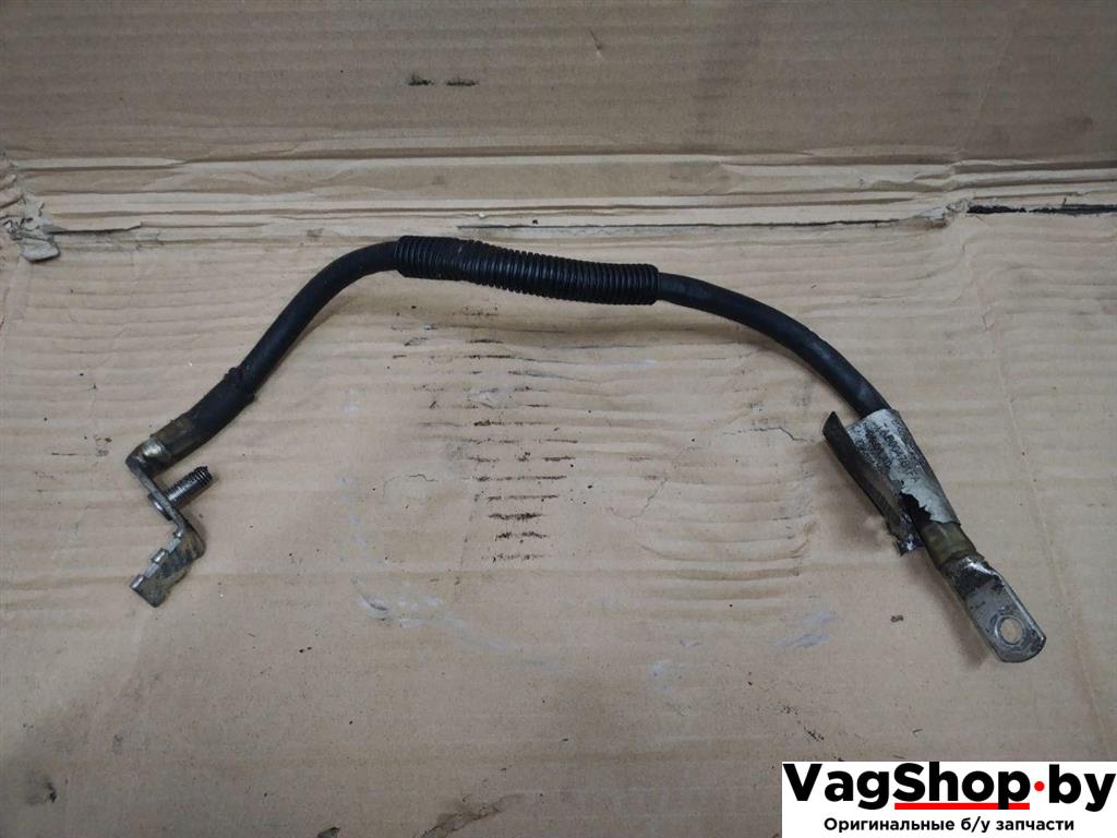 минусовой провод аккумулятора Audi A4 B8/8K 2011, 2.7 л., TDi, CGK, дизель, МКПП, белый, седан, передний привод, 8K0971228H - фото №1