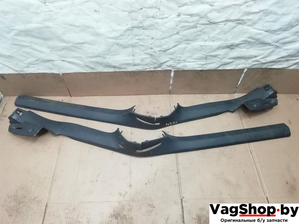 накладка на порог Volkswagen Passat B6 2009, 2.0 л., TDi, CBA, дизель, МКПП, голубой, седан, передний привод, 3C0853369, 3C0853370 - фото №1