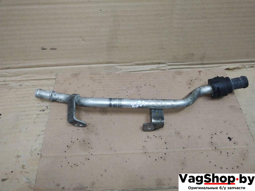 трубка охлаждающей жидкости Audi A4 B8/8K 2011, 2.7 л., TDi, CGK, дизель, МКПП, белый, седан, передний привод, 3B0122291B, 8K0819377C - фото №1