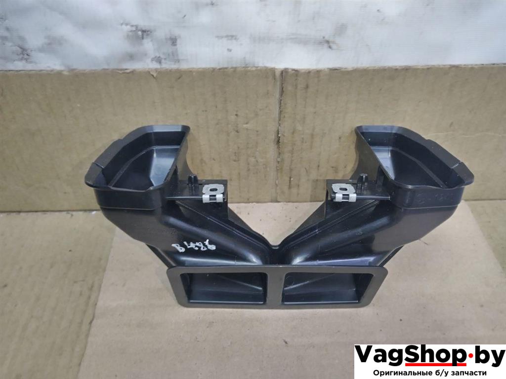 воздуховод Porsche Cayenne 958 2012, 3.6 л., FSI, M 55.02, бензин, АКПП, черный, внедорожник 5 дв., полный привод, 7P5864258 - фото №1