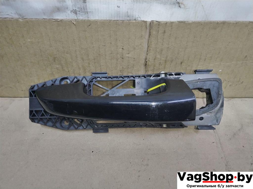 ручка наружная передняя левая Porsche Cayenne 958 2012, 3.6 л., FSI, M 55.02, бензин, АКПП, черный, внедорожник 5 дв., полный привод - фото №1