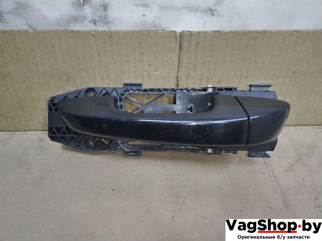 ручка наружная задняя левая Porsche Cayenne 958 2012, 3.6 л., FSI, M 55.02, бензин, АКПП, черный, внедорожник 5 дв., полный привод - фото №1