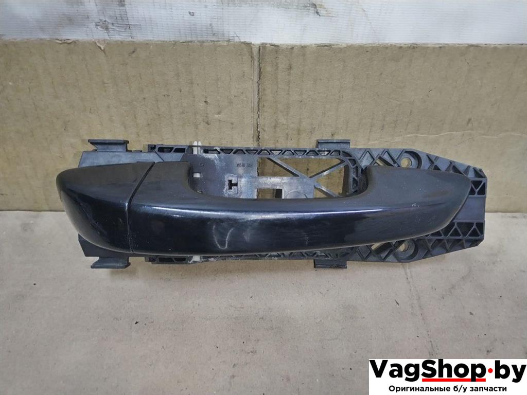 ручка наружная задняя правая Porsche Cayenne 958 2012, 3.6 л., FSI, M 55.02, бензин, АКПП, черный, внедорожник 5 дв., полный привод - фото №1