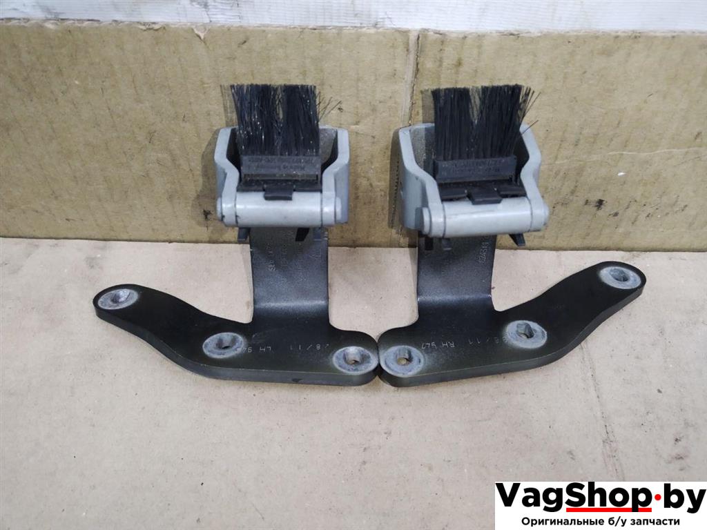 петля крышки багажника Porsche Cayenne 958 2012, 3.6 л., FSI, M 55.02, бензин, АКПП, черный, внедорожник 5 дв., полный привод, 7P5827301C, 7P5827302C - фото №1