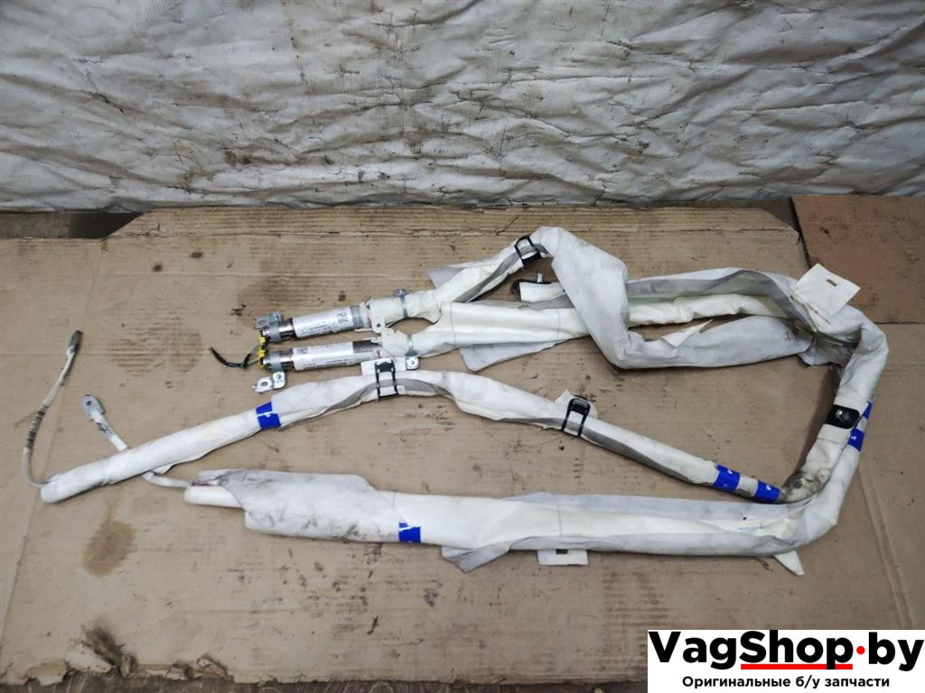 подушка безопасности боковая (шторка) Audi A4 B8/8K 2010, 2.7 л., TDi, CGK, дизель, МКПП, белый, седан, передний привод, 8K0880741F, 8K0880742F - фото №1