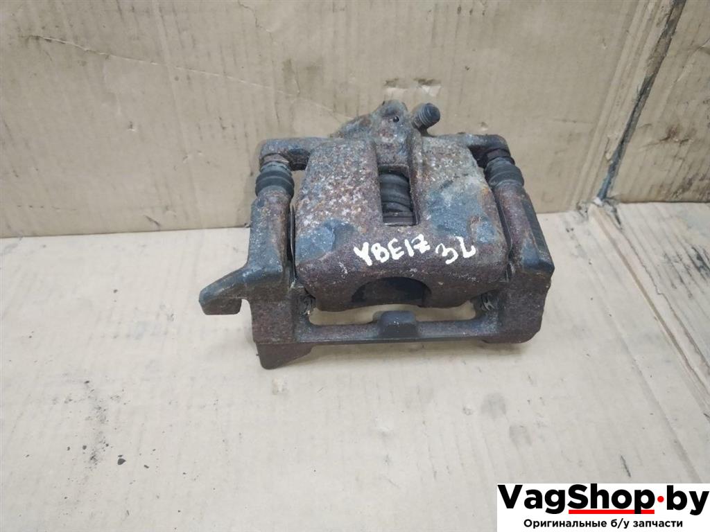 суппорт задний левый Audi A4 B8/8K 2011, 2.7 л., TDi, CGK, дизель, МКПП, белый, седан, передний привод - фото №1