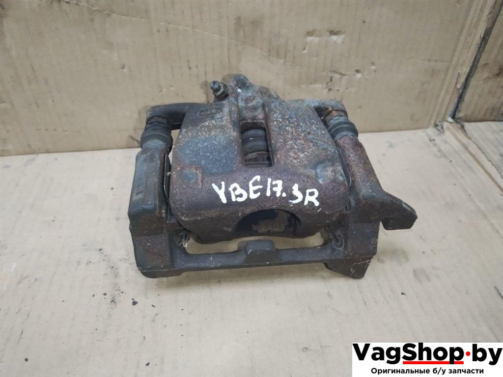 суппорт задний правый Audi A4 B8/8K 2011, 2.7 л., TDi, CGK, дизель, МКПП, белый, седан, передний привод - фото №1