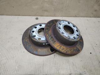 диск тормозной задний Volkswagen Golf Plus 2 поколение 2010, 1.6 л., TDi, CAY, дизель, МКПП, черный, хетчбэк 5 дв., передний привод