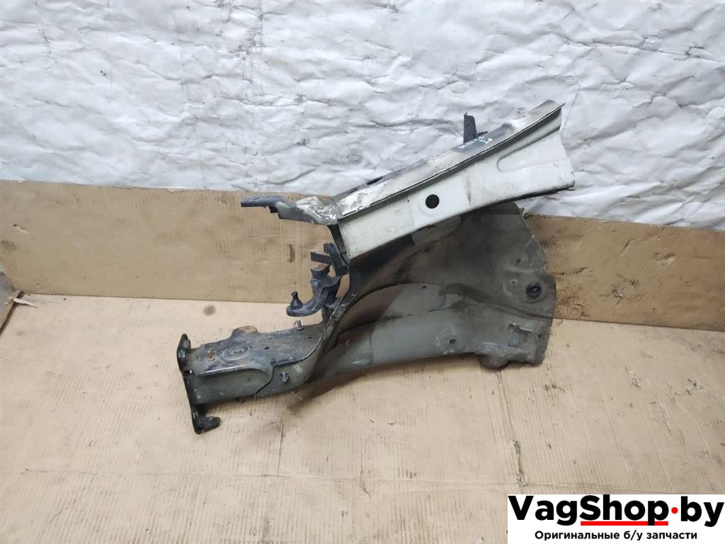 лонжерон левый Volkswagen Golf Plus 2 поколение 2010, 1.6 л., TDi, CAY, дизель, МКПП, черный, хетчбэк 5 дв., передний привод - фото №1