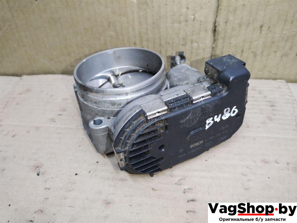 заслонка дроссельная Porsche Cayenne 958 2012, 3.6 л., FSI, M 55.02, бензин, АКПП, черный, внедорожник 5 дв., полный привод, 99760511501, 022133062AJ - фото №1