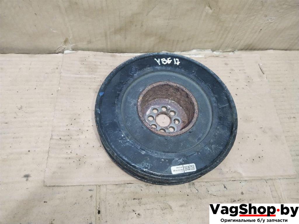 шкив коленвала Audi A4 B8/8K 2011, 2.7 л., TDi, CGK, дизель, МКПП, белый, седан, передний привод, 059105251AS - фото №1