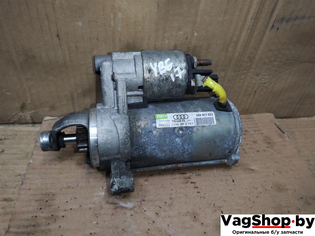стартер Audi A4 B8/8K 2011, 2.7 л., TDi, CGK, дизель, МКПП, белый, седан, передний привод, 059911022 - фото №1