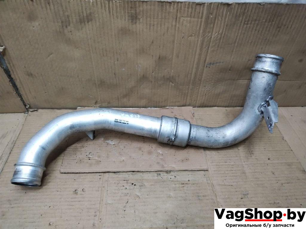 патрубок интеркулера Audi A4 B8/8K 2011, 2.7 л., TDi, CGK, дизель, МКПП, белый, седан, передний привод, 059145731BR - фото №1