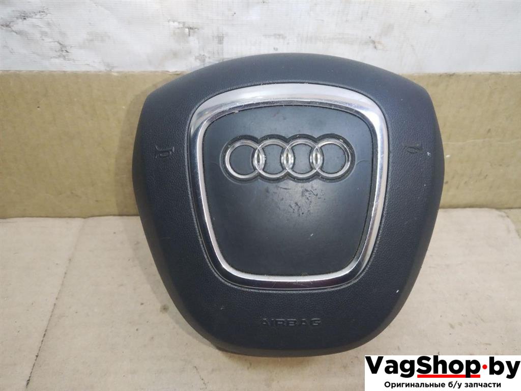 подушка безопасности водителя Audi A4 B8/8K 2011, 2.7 л., TDi, CGK, дизель, МКПП, белый, седан, передний привод, 8K0880201B6PS - фото №1
