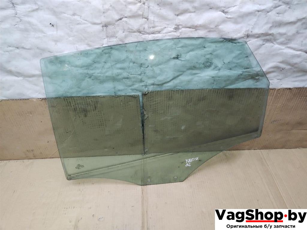 стекло двери задней левой Audi A4 B8/8K 2011, 2.7 л., TDi, CGK, дизель, МКПП, белый, седан, передний привод - фото №1