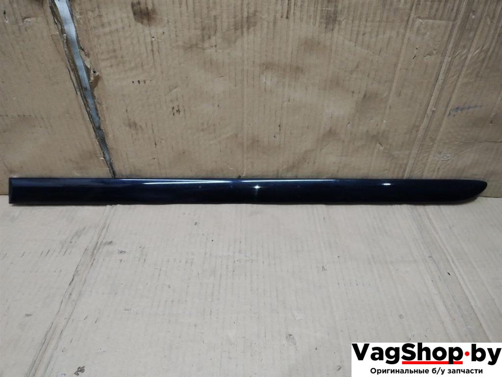 молдинг двери задней левой Volkswagen Touran 2 2013, 1.6 л., TDi, CAY, дизель, МКПП, черный, минивэн, передний привод, 1T0853753F - фото №1