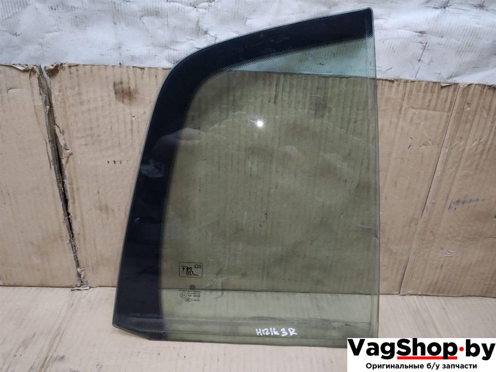 стекло двери задней правой Volkswagen Golf Plus 2 поколение 2010, 1.6 л., TDi, CAY, дизель, МКПП, черный, хетчбэк 5 дв., передний привод - фото №1
