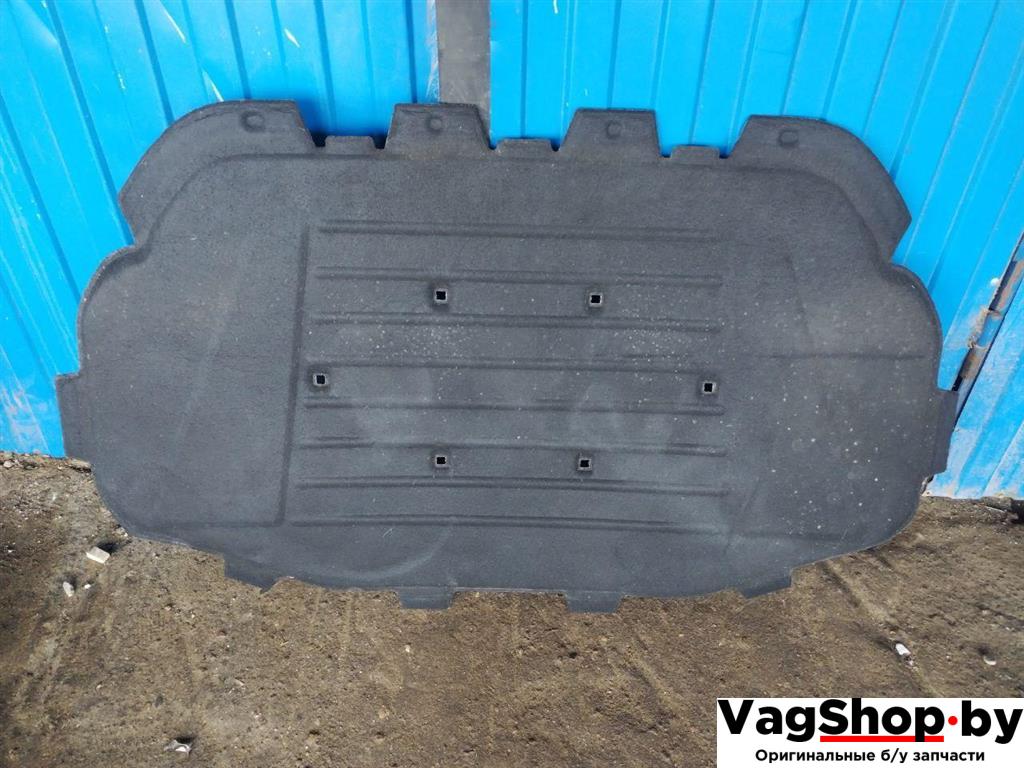 шумоизоляция капота Audi Q7 4L 2008, 3.0 л., TDi, дизель, АКПП, черный, внедорожник 5 дв., полный привод - фото №1