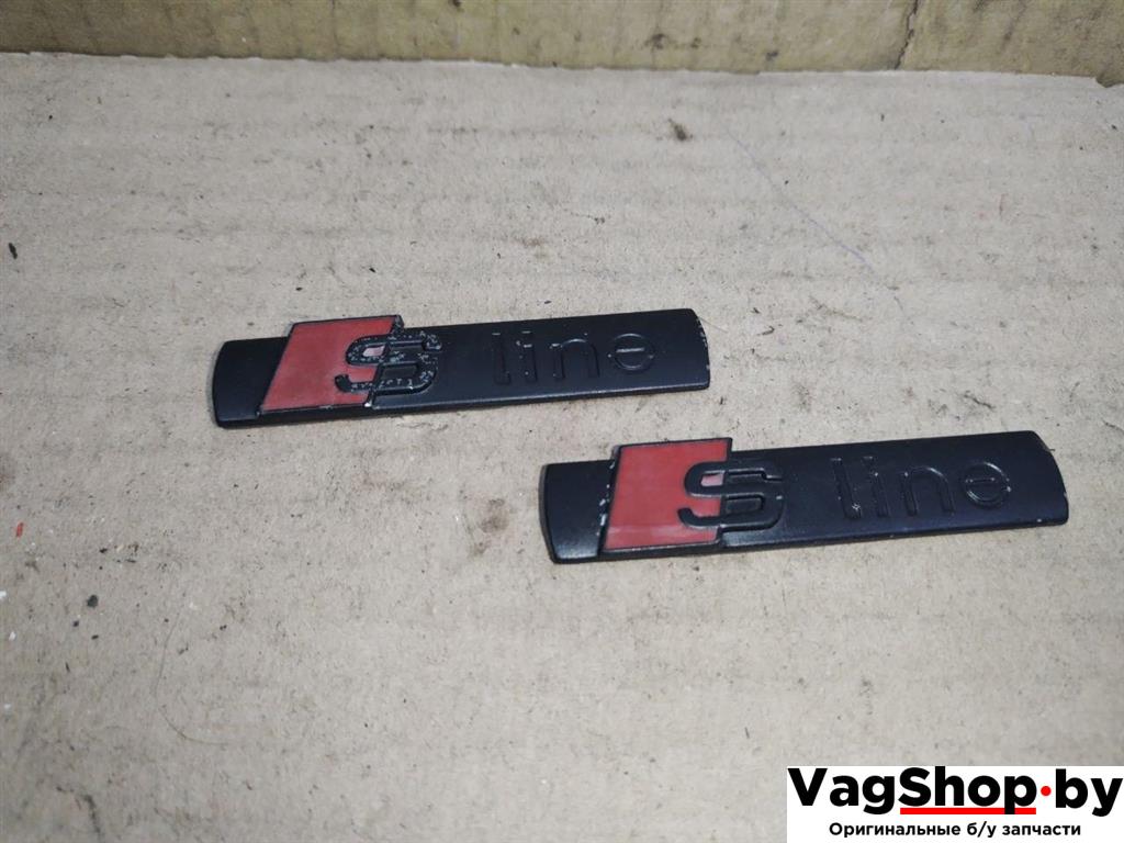 эмблема Audi Q7 4L 2008, 3.0 л., TDi, дизель, АКПП, черный, внедорожник 5 дв., полный привод - фото №1