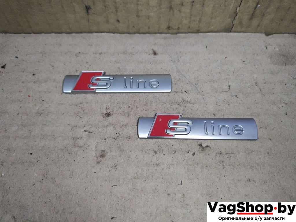 эмблема Audi Q5 8R 2009, 2.0 л., TFSI, CDN, бензин, АКПП, черный, внедорожник 5 дв., полный привод - фото №1