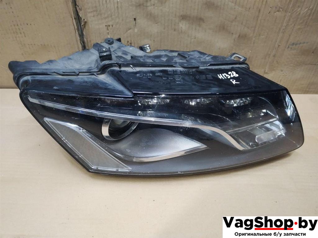 фара правая Audi Q5 8R 2009, 2.0 л., TFSI, CDN, бензин, АКПП, черный, внедорожник 5 дв., полный привод, 8R0941004AG - фото №1