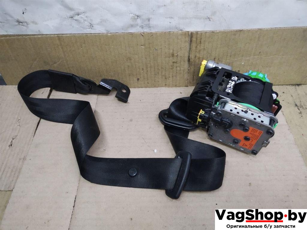 ремень безопасности Audi Q5 8R 2009, 2.0 л., TFSI, CDN, бензин, АКПП, черный, внедорожник 5 дв., полный привод, 8R1857705BV04 - фото №1