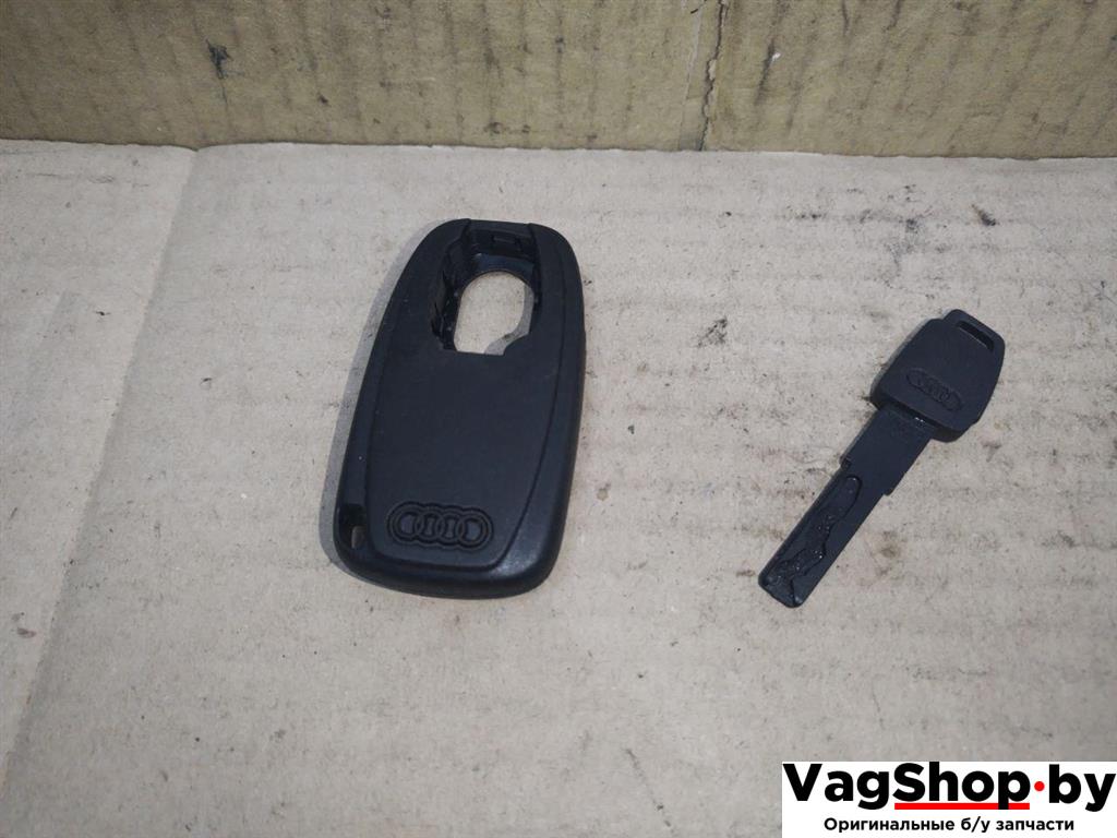 ключ Audi Q5 8R 2009, 2.0 л., TFSI, CDN, бензин, АКПП, черный, внедорожник 5 дв., полный привод - фото №1
