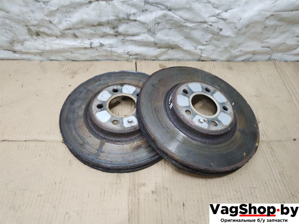 диск тормозной передний Audi Q5 8R 2009, 2.0 л., TFSI, CDN, бензин, АКПП, черный, внедорожник 5 дв., полный привод - фото №1