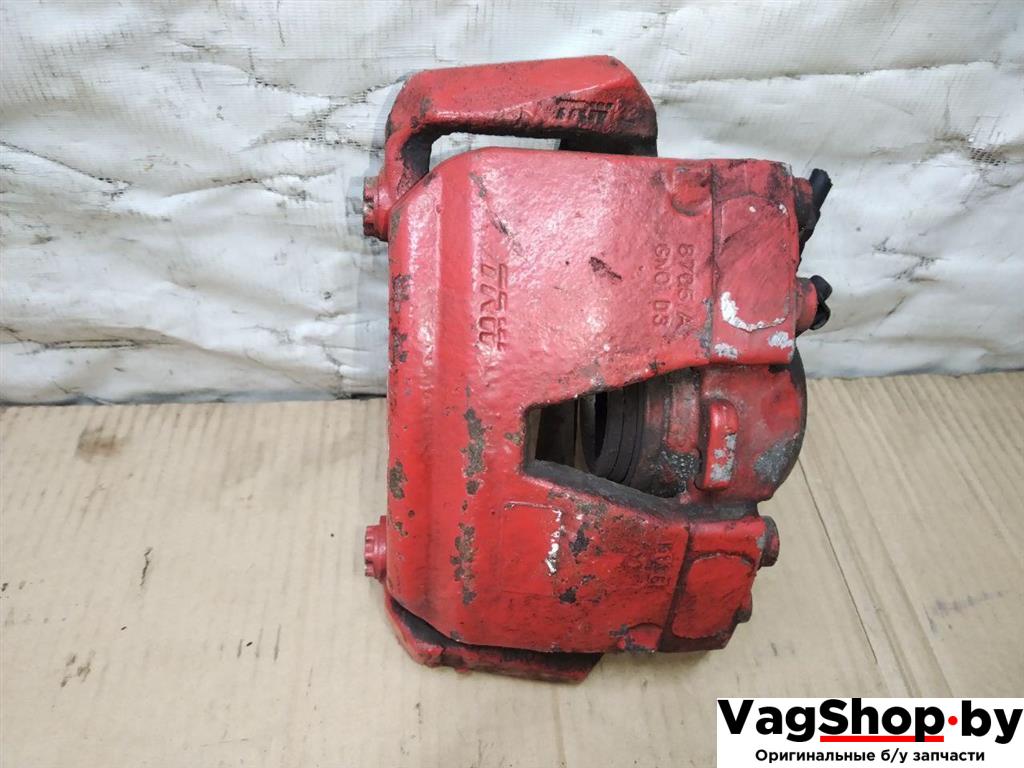 суппорт передний левый Audi Q5 8R 2009, 2.0 л., TFSI, CDN, бензин, АКПП, черный, внедорожник 5 дв., полный привод - фото №1