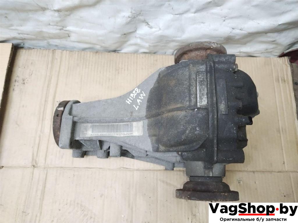 редуктор заднего моста Audi Q5 8R 2009, 2.0 л., TFSI, CDN, бензин, АКПП, черный, внедорожник 5 дв., полный привод, LAW - фото №1