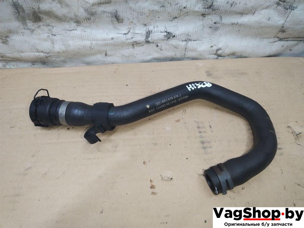 патрубок (трубопровод, шланг) Audi Q5 8R 2009, 2.0 л., TFSI, CDN, бензин, АКПП, черный, внедорожник 5 дв., полный привод, 8K0819376J - фото №1
